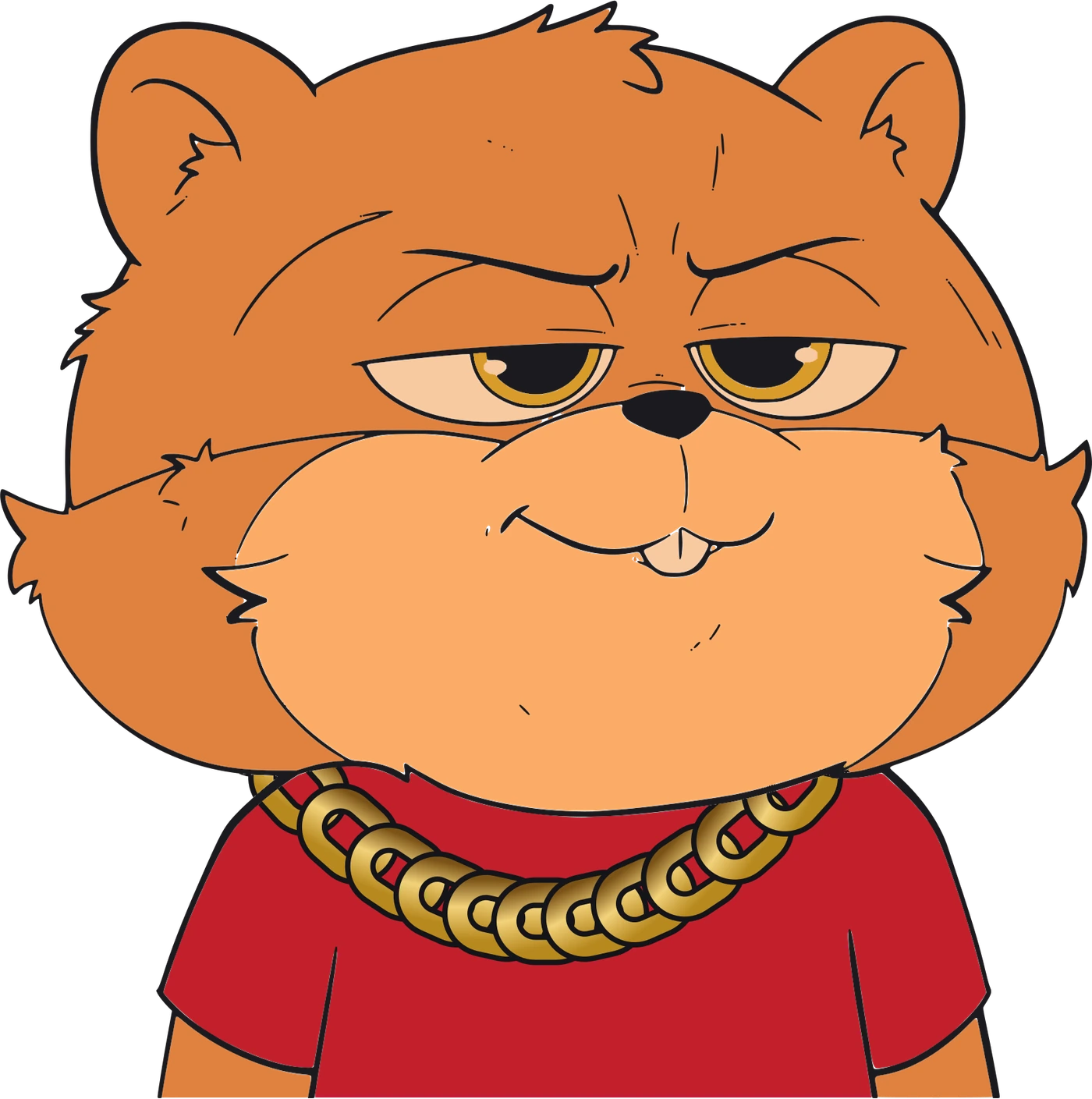Puffy Puff, the grumpiest PFP on Robinhood Chain